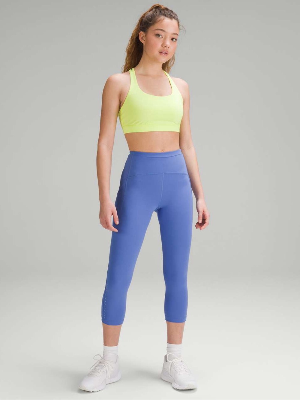 Lululemon Swift Speed High-Rise Crop 21" Wild Indigo Size 0